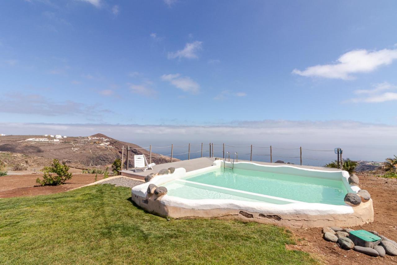 Villa Flatguest Charming House + Pool + Terrace + Views Santa Maria de Guia de Gran Canaria Exterior foto