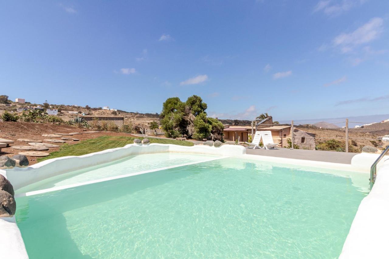 Villa Flatguest Charming House + Pool + Terrace + Views Santa Maria de Guia de Gran Canaria Exterior foto