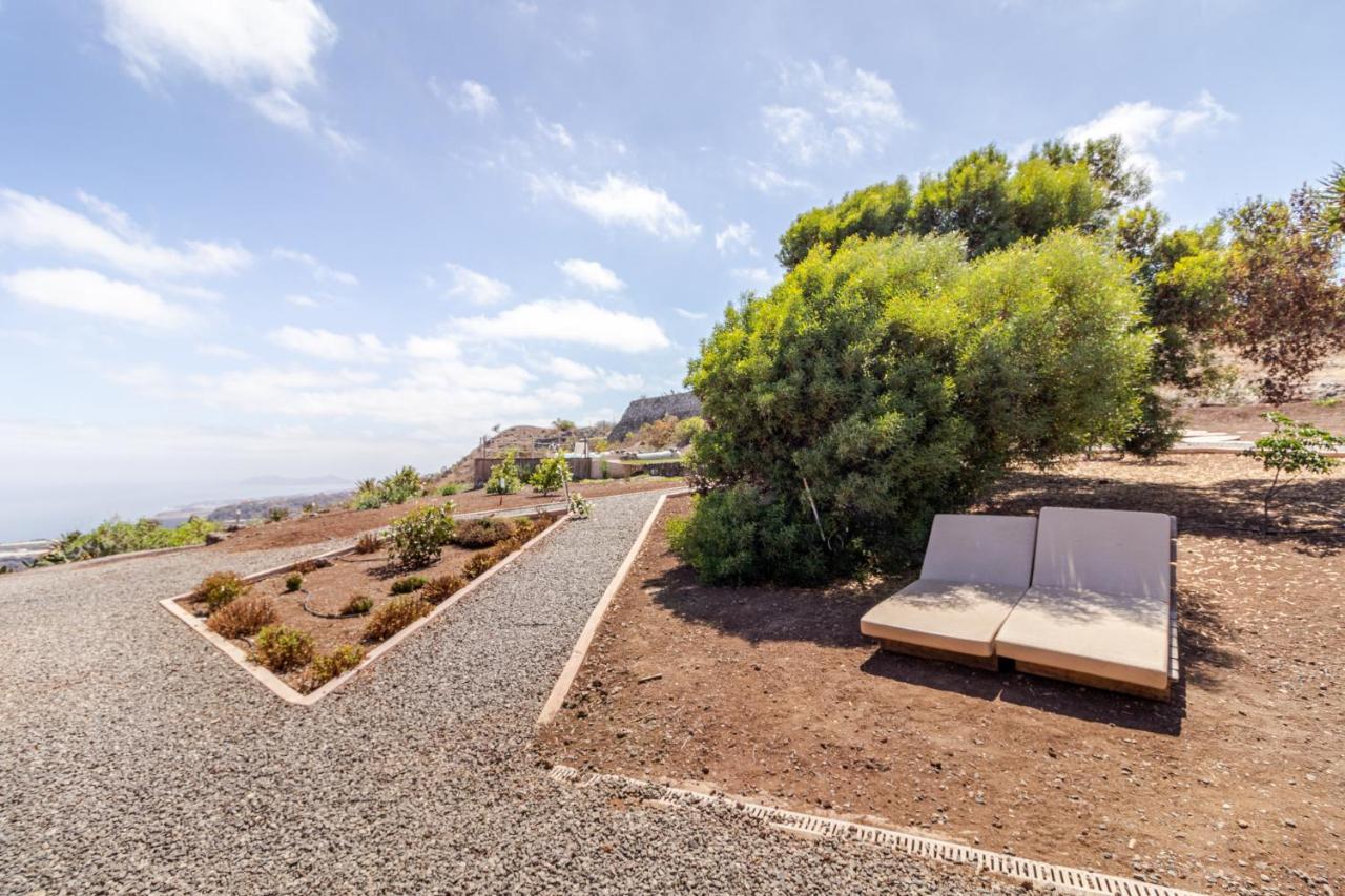 Villa Flatguest Charming House + Pool + Terrace + Views Santa Maria de Guia de Gran Canaria Exterior foto