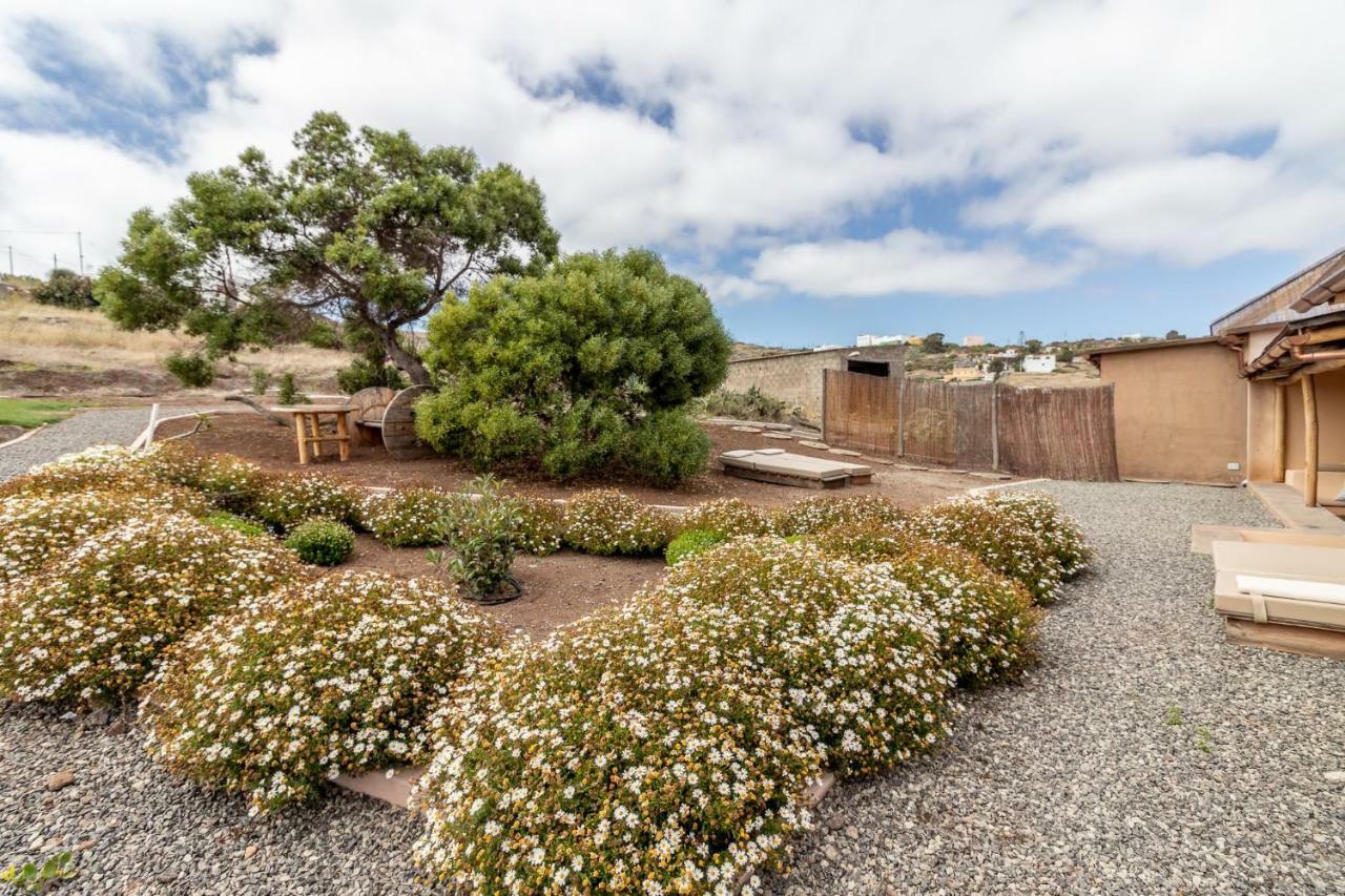 Villa Flatguest Charming House + Pool + Terrace + Views Santa Maria de Guia de Gran Canaria Exterior foto