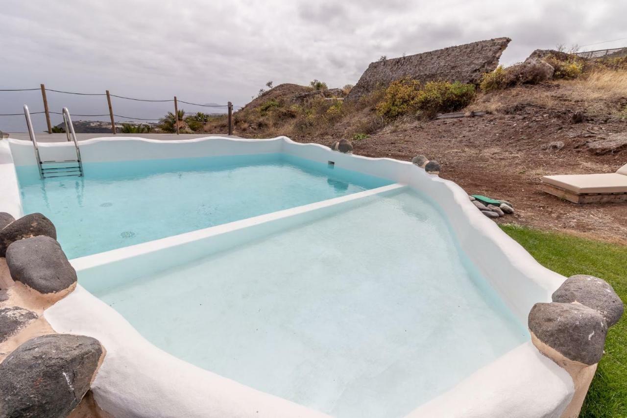 Villa Flatguest Charming House + Pool + Terrace + Views Santa Maria de Guia de Gran Canaria Exterior foto